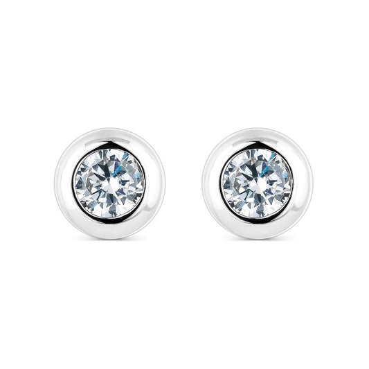 Pendientes Plata 7 mm